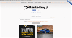 Desktop Screenshot of bramka-proxy.pl